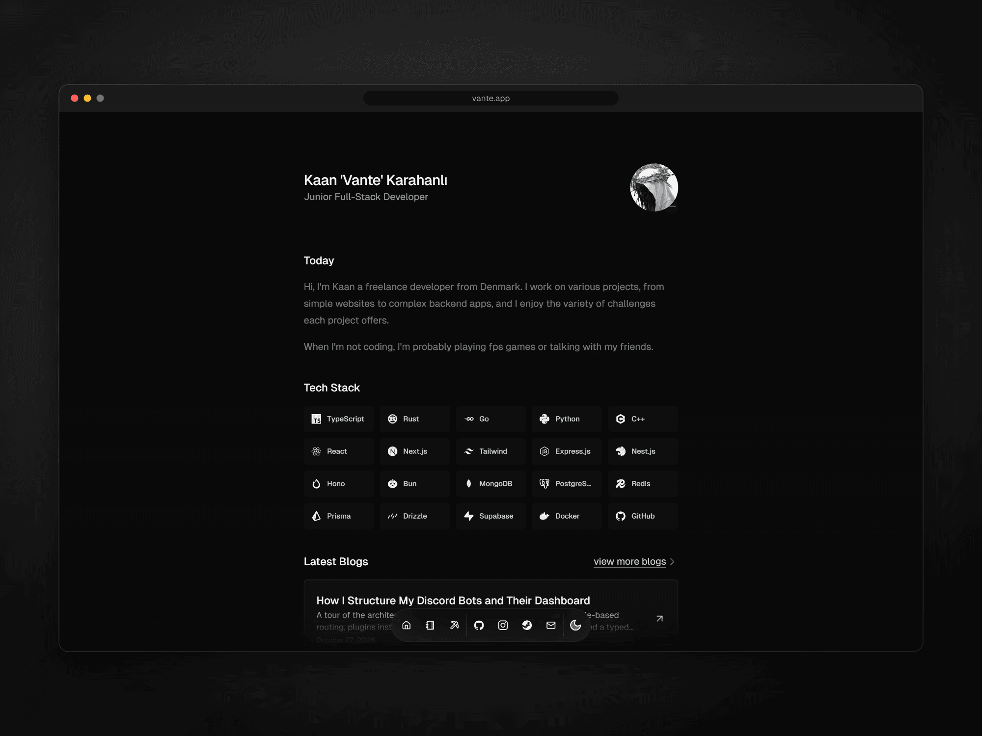 Portfolio Website